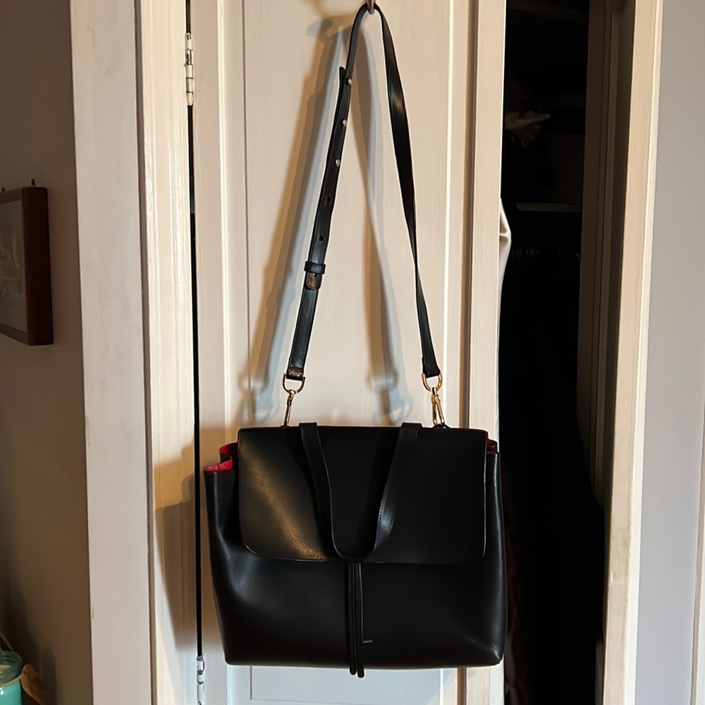 Mansur Gavriel Black Crossbody Bag